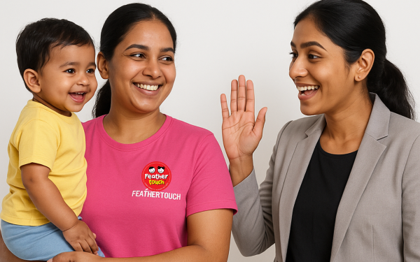 Infant daycare with food